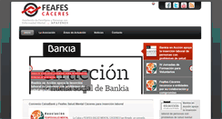 Desktop Screenshot of feafescaceres.com